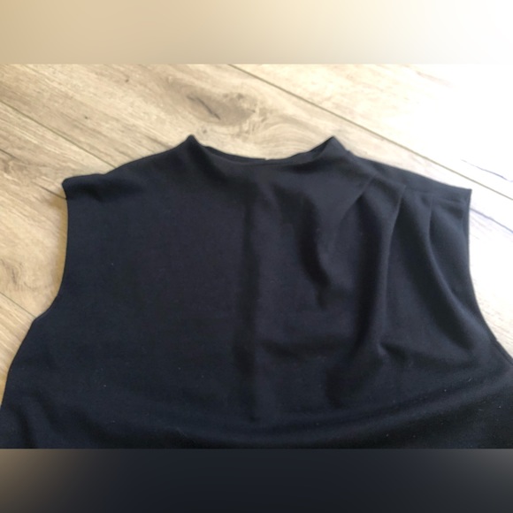 Black Worthington Oversized Sleeveless Top - Size Large - Picture 3 of 7
